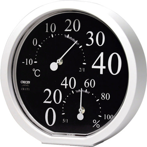 크레셀 온습도계 Sana~사나~ CR-171K 1개