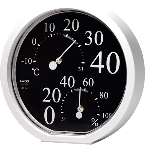 크레셀 온습도계 Sana~사나~ CR-171K 1개