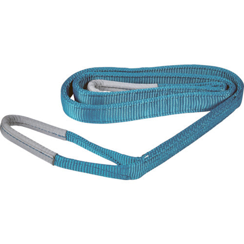 ＴＲＵＳＣＯ　リサイクルポリエステルスリング　ＪＩＳ３等級　両端アイ形　３５ｍｍＸ１．５ｍ　TRPS35-1.5　1 本