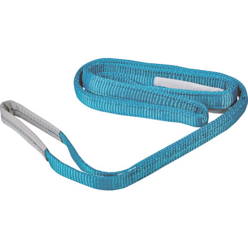 ＴＲＵＳＣＯ　リサイクルポリエステルスリング　ＪＩＳ３等級　両端アイ形　２５ｍｍＸ２．０ｍ　TRPS25-2.0　1 本