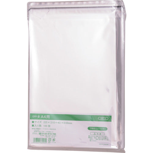 IRL OPP 봉투 뚜껑 부착 씰 부착 A4용 OBT-8 1봉