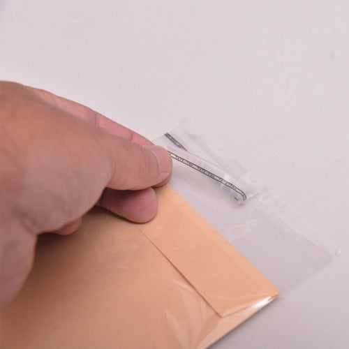 IRL OPP bag with lid and seal, long size No. 3 envelope size OBT-5 1 bag