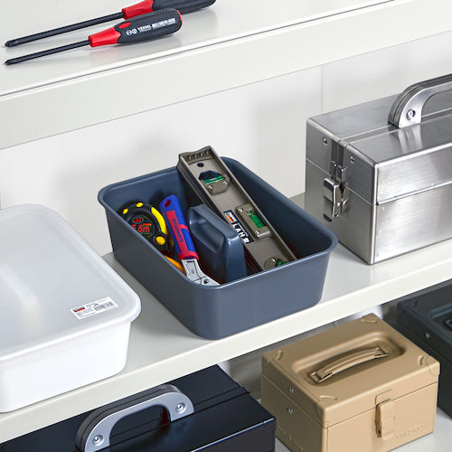 TRUSCO Soft Tool Tray, Dark Gray, KTLPE-DG, 1 pc