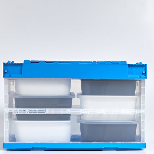 TRUSCO Soft Tool Tray, Dark Gray, KTLPE-DG, 1 pc