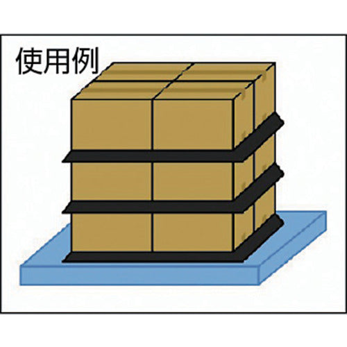 パイオラン　ノンスリップシート黒　１１００ｍｍ×１０ｍ巻　BK-NS-ROLL　1 巻
