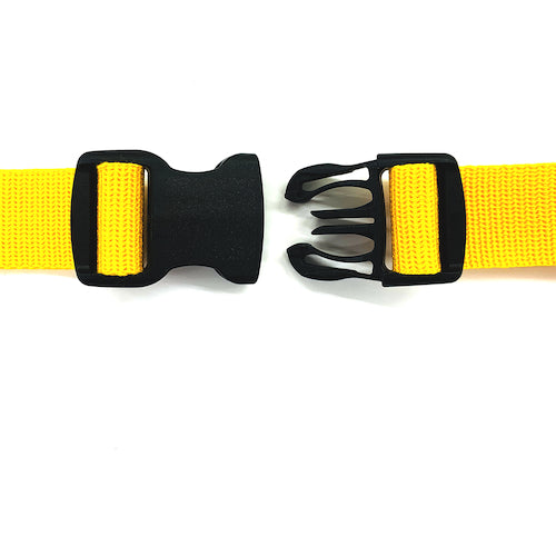 ユタカメイク　平ベルト金具　サイドリリースバックル　アジャスト型　２５ｍｍ幅用　（１個入り）　JYA-325　1 個