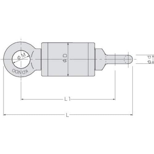 Kondotec KT Swivel KSS-101 (1t) 081A7KSS101 1 piece