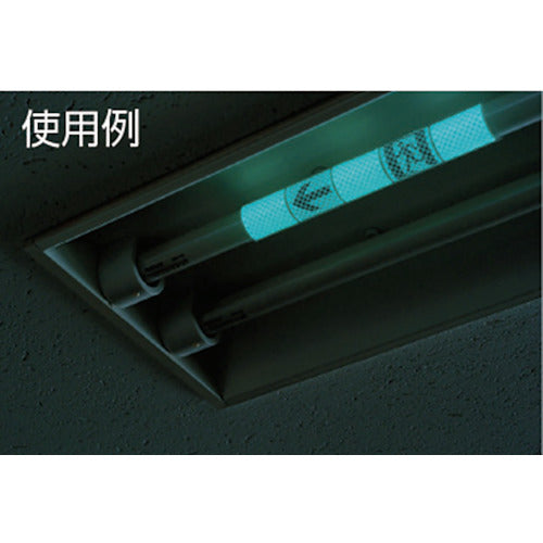 뱅가드 【매진 폐번】 형광등 축광 시스템 뱅가드 나이트 내경 34×외경 36×길이 250mm BG-NP-250L 1개