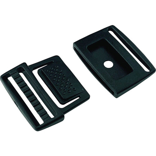 ユタカメイク　平ベルト金具　フロントリリースバックル　２０ｍｍ幅用　（１個入り）　JNA-420　1 個