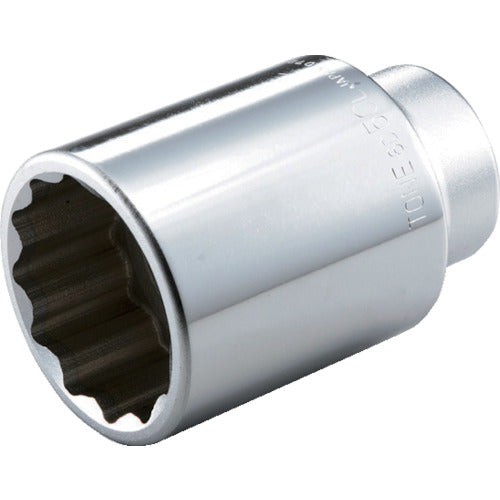 TONE 딥 소켓(12각) 55mm 6D-55L 1개