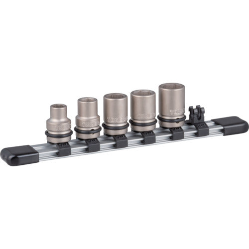 TONE 임팩트용 소켓 세트(홀더 부착) 5pcs 삽입각 9.5mm HNV305S 1 S