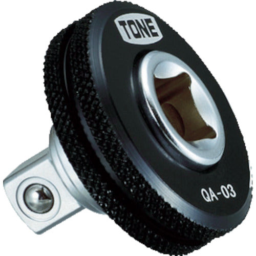 TONE 소켓 어댑터 퀵 어댑터 삽입 각 12.7mm 전장 35mm QA-04 1개