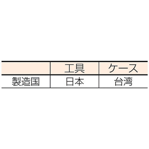 ＫＴＣ　整備用工具セット　９．５ｓｑ．工具セット（チェストケース）　ソリッドブラック　間口５２０×奥行２１５×高さ３００ｍｍ　SK3650XBK　1 Ｓ