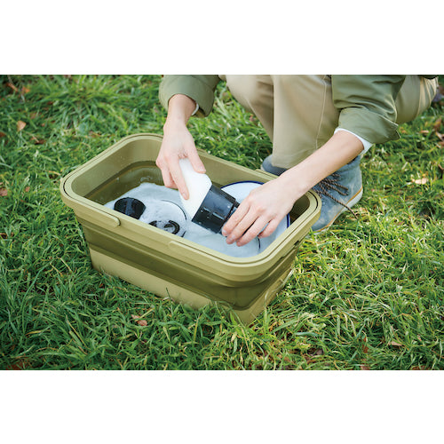 Iseto Folding Basket &amp; Table MILARGO Green I-582-GN 1 piece