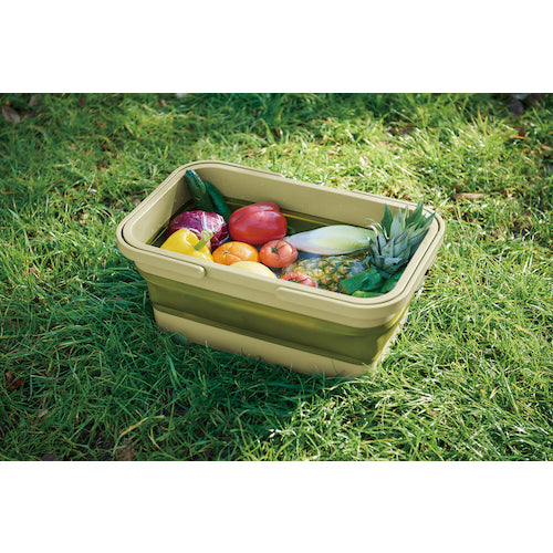 Iseto Folding Basket &amp; Table MILARGO Green I-582-GN 1 piece