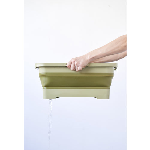 Iseto Folding Basket &amp; Table MILARGO Green I-582-GN 1 piece