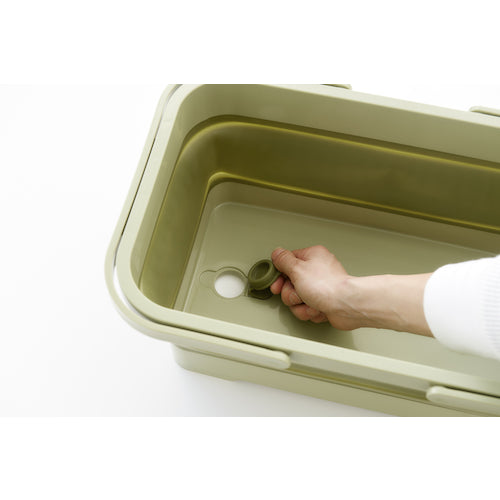 Iseto Folding Basket &amp; Table MILARGO Green I-582-GN 1 piece