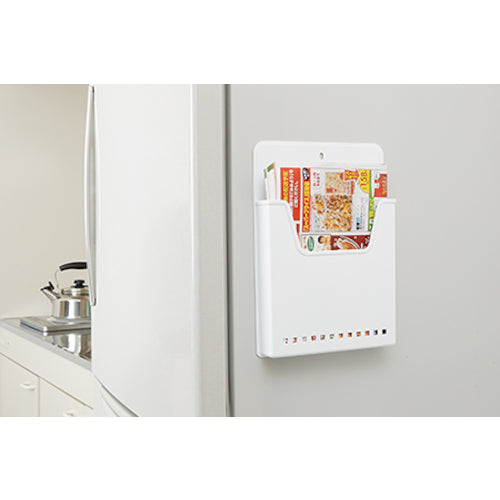 伊勢藤　メールポケット　（マグネット付き）ホワイト　I-566　1 個