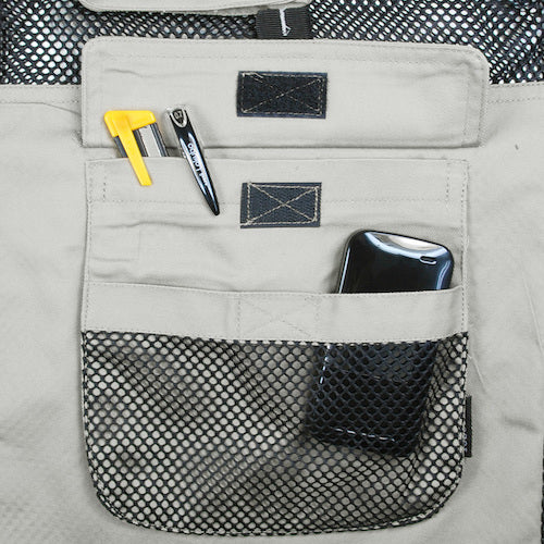 Kajimeiku Mesh Vest Dark Green L 6628-57-L 1 unit