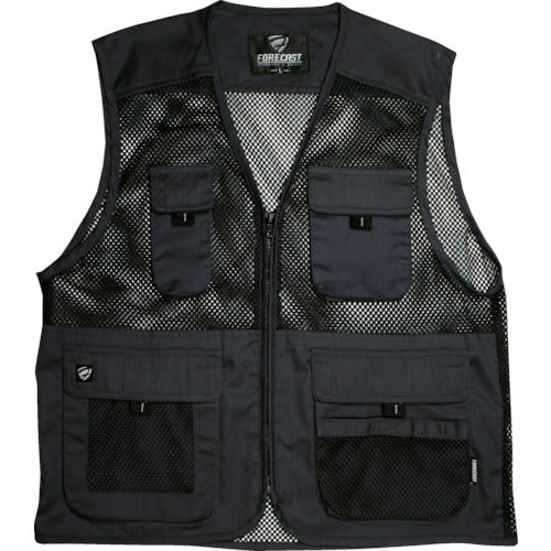 カジメイク　メッシュベスト　チャコールグレー　Ｍ　6628-74-M　1 着