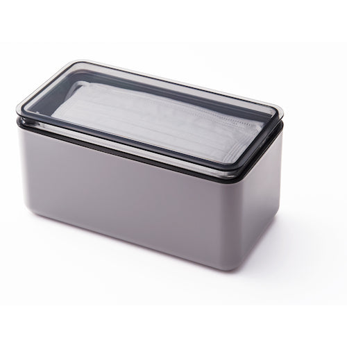 Iseto Mask Storage Case Gray I-593-G 1 pc