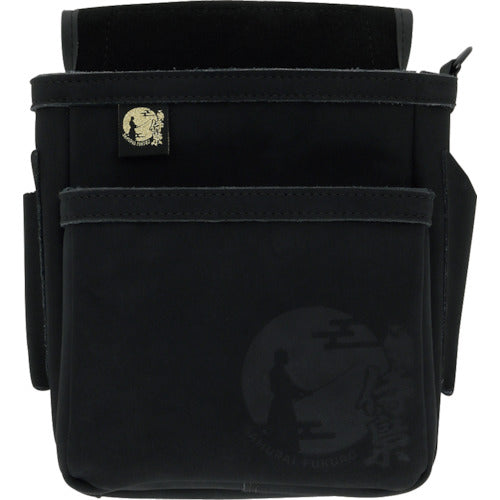 Samurai BLACK electrician waist bag 2 tier medium SRBF-8 806024108 1 piece