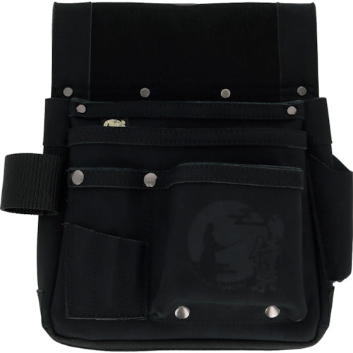 Samurai BLACK nail bag with ring SRBF-4 806024104 1 piece