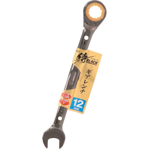 Samurai BLACK Gear Wrench SGW-12 806065453 1 piece
