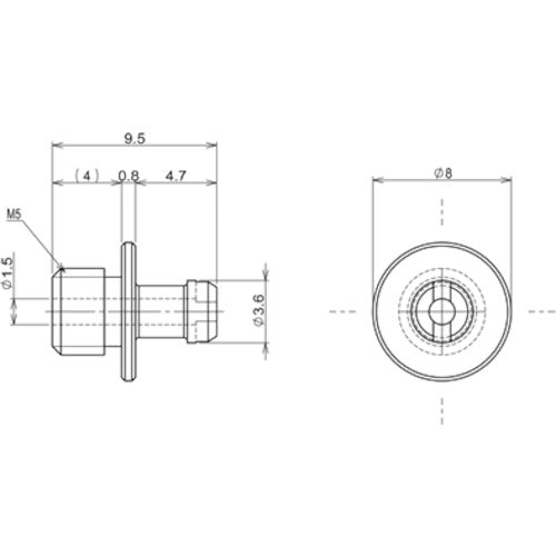 Einz Barb Fitting XL0054-106A 1 pc