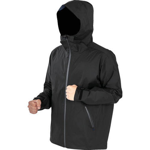 ＴＲＵＳＣＯ　高耐候・軽量ストレッチレインウェア　ブラック　Ｍ　TRESWM-BK　1 着