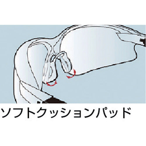 ミドリ安全　二眼型　保護メガネ　MP-821　1 個