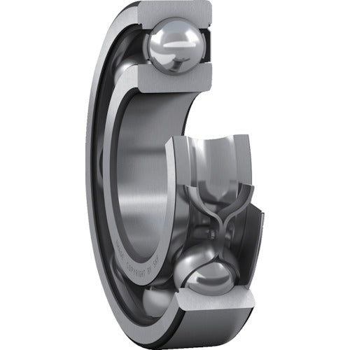 ＳＫＦ　単列深溝玉軸受　軸受片側鋼板シールド　内径７ｍｍＸ外径１９ｍｍＸ幅６ｍｍ　607-Z　1 個