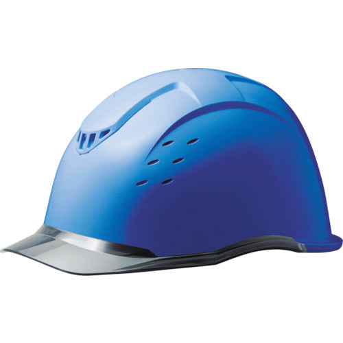 Midori Anzen PC Helmet, Highly Breathable, Transparent Visor, SC-13PCLVRA-KP-BL/S, 1 pc