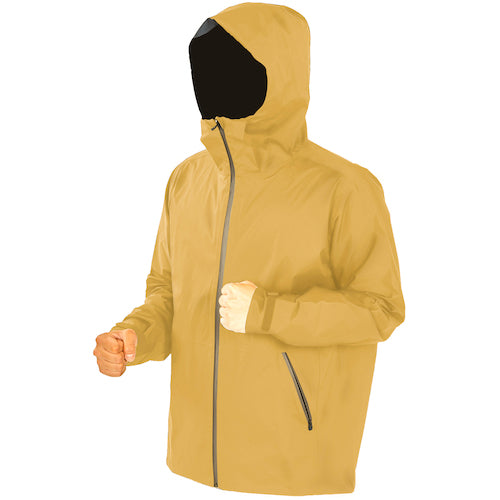 ＴＲＵＳＣＯ　高耐候・軽量ストレッチレインウェア　ベージュ　Ｌ　TRESWL-BE　1 着