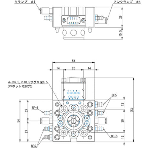 Einz Tool Changer Robot Side OX-SBS 1 pc