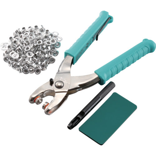 ファミリーツール　両面ハトメ　プライヤーセット　５ｍｍ　51332　1 Ｓ