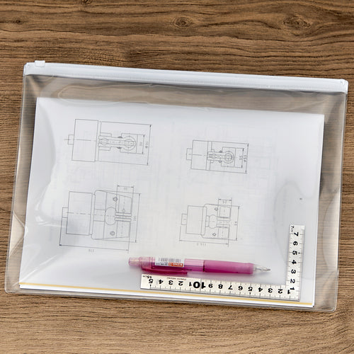 TRUSCO 클리어 케이스 횡형 A4 CLF-A4W 1장