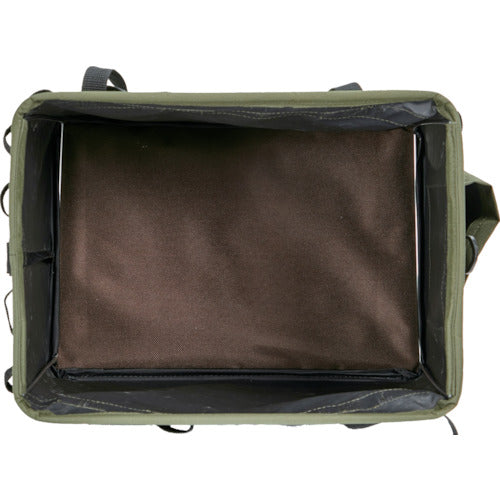 ＴＲＵＳＣＯ　【一時受注停止】ワンタッチバケットＯＤ色　Ｗ３５０ＸＤ２６０ＸＨ３４０ｍｍ　TOB350-OD　1 個