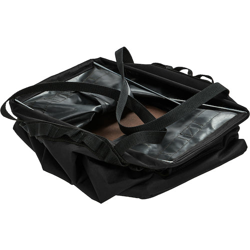 ＴＲＵＳＣＯ　【一時受注停止】ワンタッチバケット黒色　Ｗ３５０ＸＤ２６０ＸＨ３４０ｍｍ　TOB350-BK　1 個