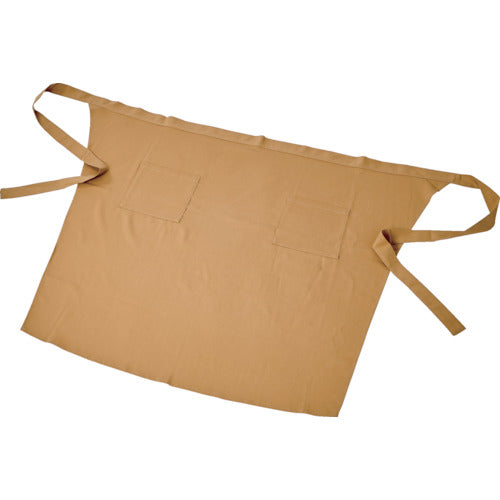 TRUSCO Flame-retardant stretch waist apron, beige, FRPK-BE, 1 piece