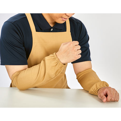 ＴＲＵＳＣＯ　難燃ストレッチ　腕カバー　ベージュ　FRPA-BE　1 組