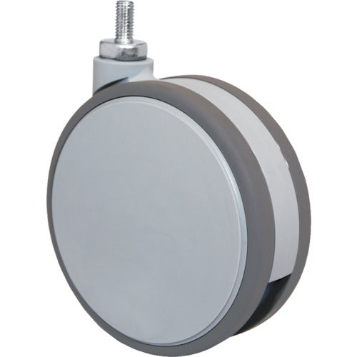 Tokai Screw-in double wheel caster, 130 diameter, swivel, M16 x 2.0, F130N16, 1 piece