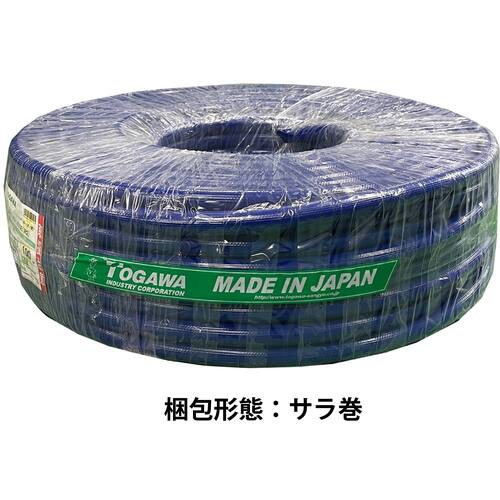 十川　スーパーエアーホース　長さ１００ｍ　外径１５ｍｍ　SA-8　1 巻