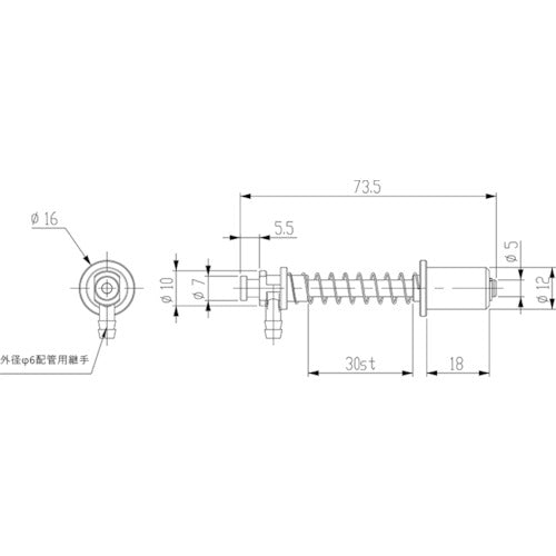 アインツ　吸着樹脂具・ミニ用　VFILP-SS-30-P12　1 個