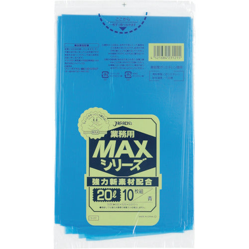 Japanax Commercial MAX 20L Blue 10 Sheets 0.015 S-21 1 Pack