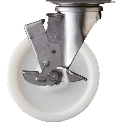 Hammer S series All stainless steel Swivel SP attached Nylon B wheel 200mm 319S-NRB200 1 piece