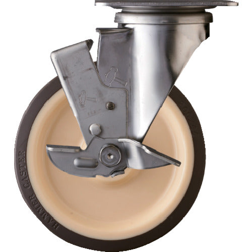 Hammer S series All stainless steel Swivel SP included Urethane B wheel 200mm 319S-UB200 1 piece