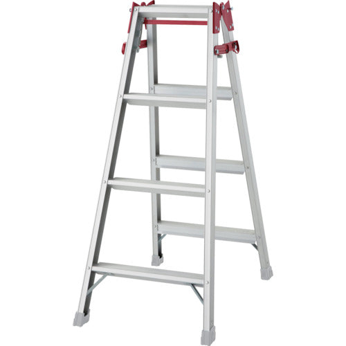 Hasegawa Aluminum Ladder/Step Ladder, Wide Step Type, RS Type, 4 Steps (10188) RS-12B 1 Unit