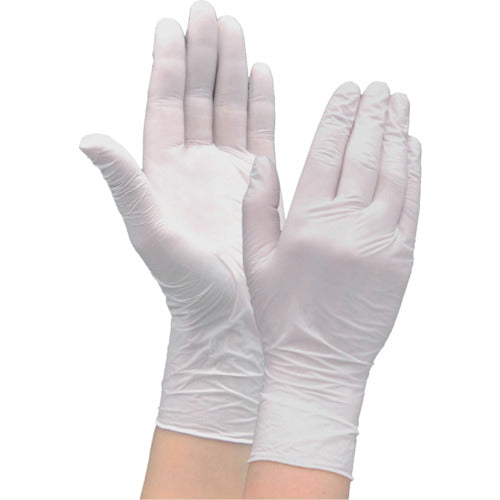 Taketora Nitrile Gloves, White, SS, 200 pieces, 075811, 1 box