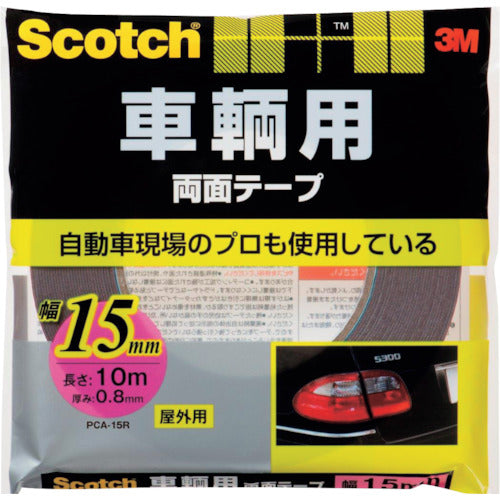 ３Ｍ　スコッチ　車輌用両面テープ　１５ｍｍ×１０ｍ　PCA-15R　1 巻